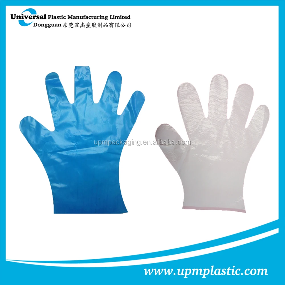 Disposable Ldpe Plastic Gloves Gauntlet For Food Processing - Buy ...