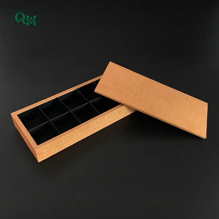 Customized Empty Chocolate Truffle Paper Box With Divider Buy