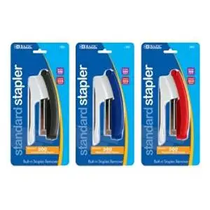 Standard (26/6) Stapler with 500 Count Staples 144 pcs SKU# 339539MA