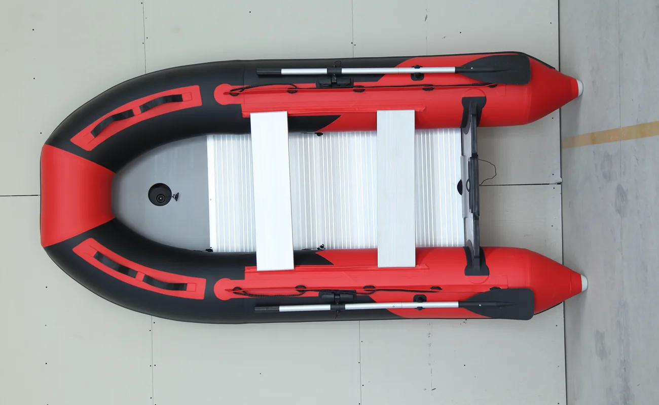 2.3m Inflatable High Speed Boat With Aluminum Hull With Ce And 0.9mm