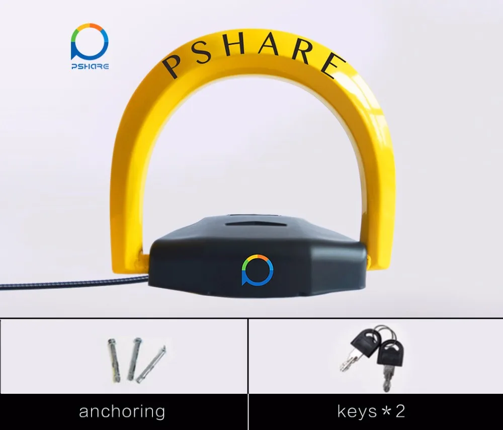 Pshare,Wireconnection Smart Parking Lock,Matched For Ev Charge Piles