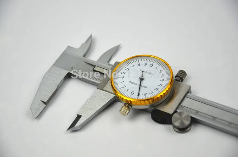 150mm 6inch Shock Proof Dial Caliper Precision 0150mm Dial Vernier