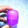 High sale 45mm*54mm openable empty capsule-shaped plastic ball for vending machine