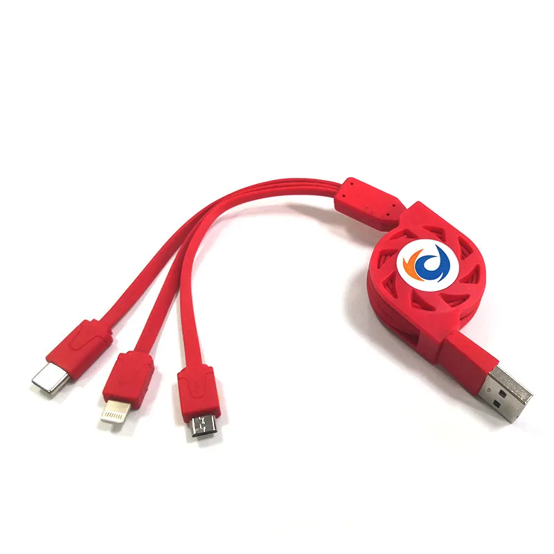 3 In 1 Charging Cable/3 In 1 Charging Cord Tpe Cable Compatible With Android,Type Cand I