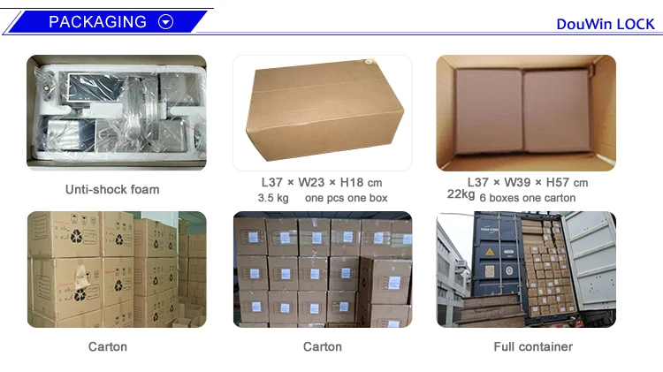 Good Quality Double Sided Door Handle Rfid Card Door Hotel