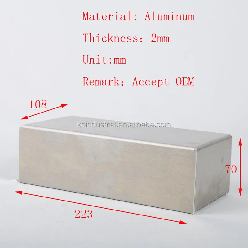 Diy 5f1 Aluminum Guitar Tube Amplifier Chassis Buy Aluminum 5f1