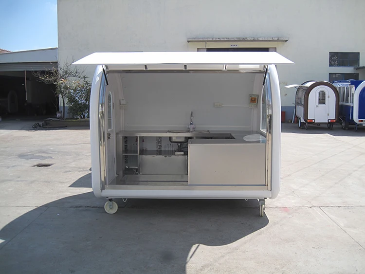 New design mobile food cart with kitchen equipment for sale
