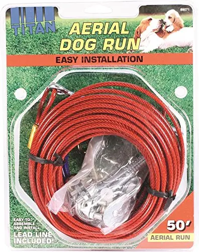 dog run wire line