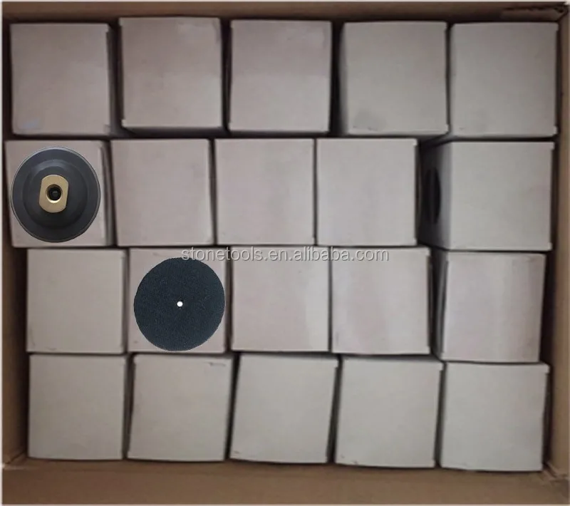 Diamond Polishing Pad Angle Grinder Adapter Rubber/plastic/aluminium