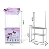 No Moq Limited trade show small metal frame promotion table folding table promotion sampling table
