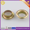 Metal eyelet for fully automatic eyelet machine