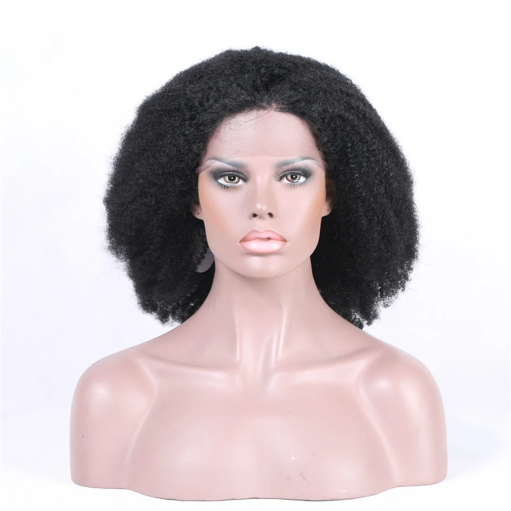 Best Selling Kinky Curl Brazilian Human Hair Wig Afro Wave Glueless