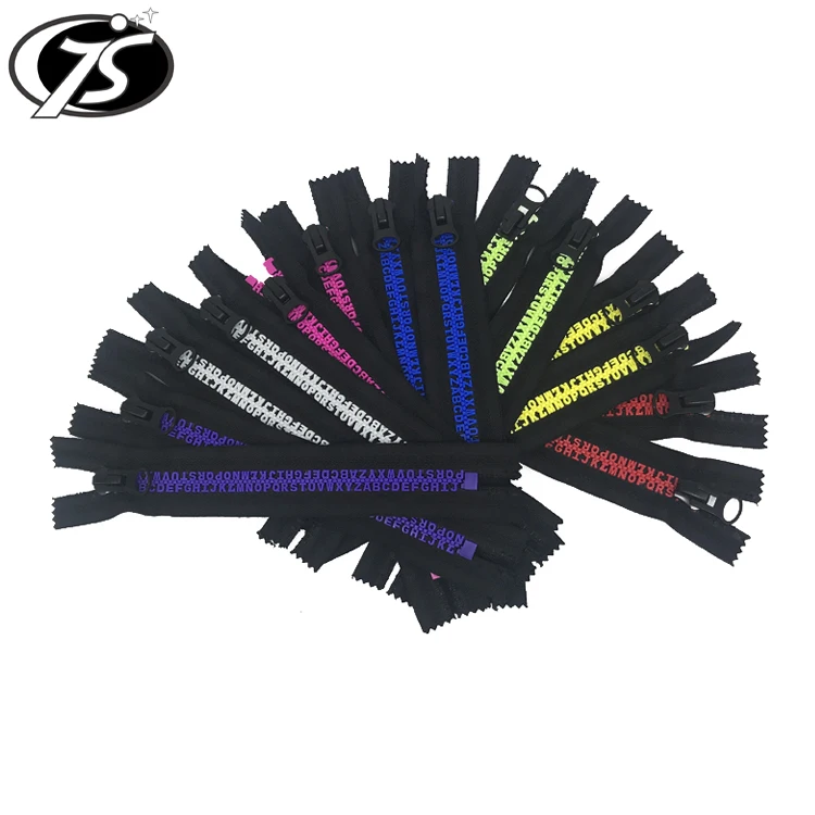 8 Plastic Zipper Resin Teeth Letter Zipper Garment Hot Style Special