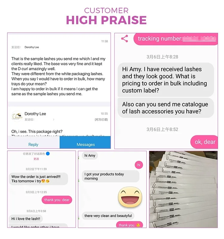 Customized high praise