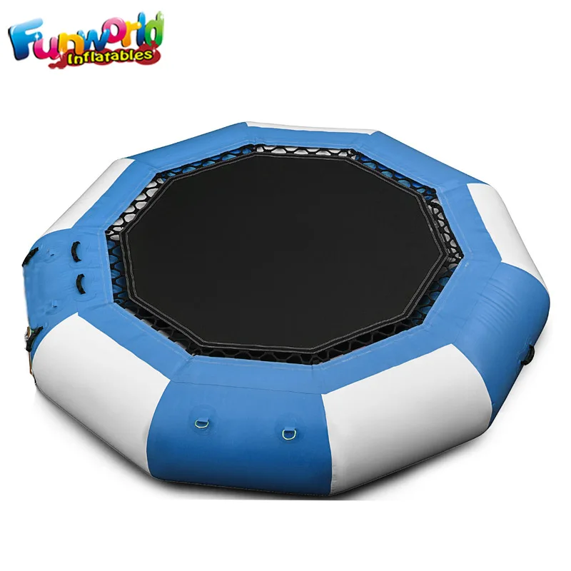 inflatable floating trampoline