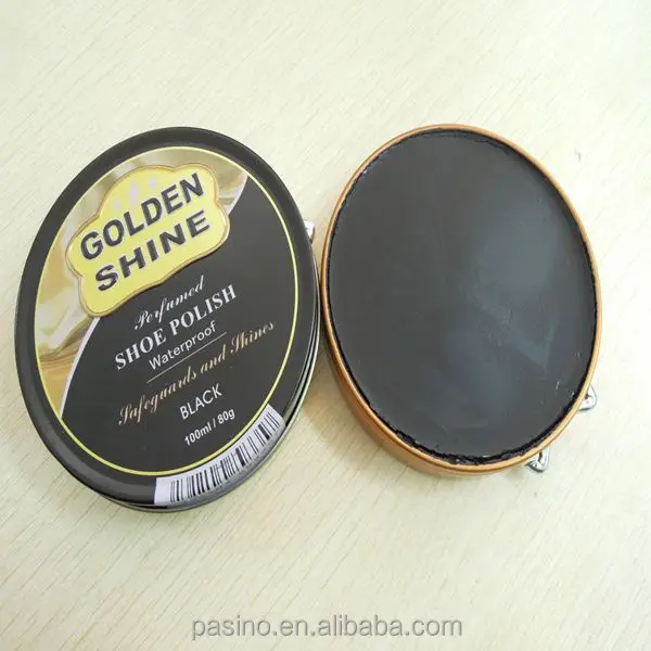 yellow shoe polish