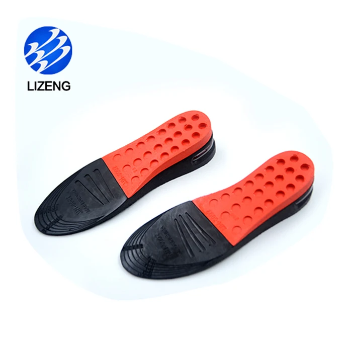 Wholesale 2 Layer Insole Make You Taller Height Air Filled Insoles