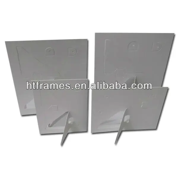Newest Cheap Recycled Acid Free White Cardboard Picture Frame 4x6 5x7