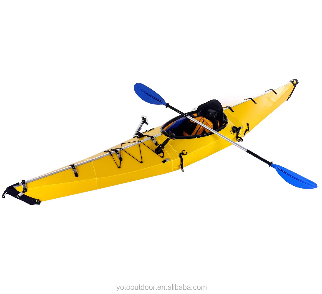 Trending Design China Portable Foldable Kayak Single Canoe Buy