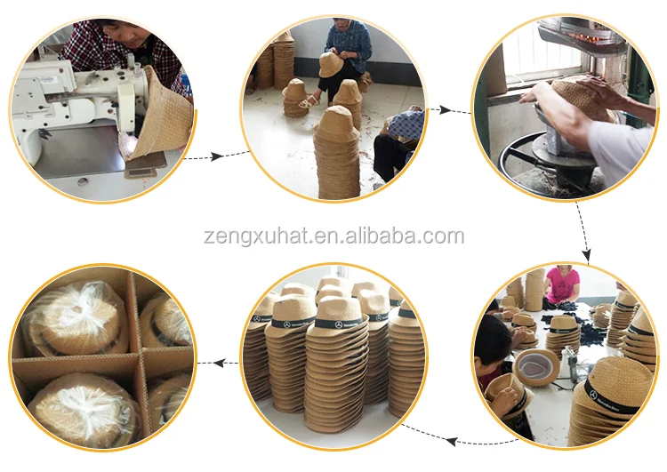 Factory Directly Lemmy Cheap Summer Wide Brim Men Straw Hats Cowboy Hat For Men