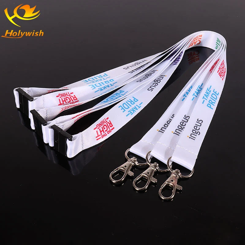 Safety Breakaway Connector Lanyard Printing For Uk Company - Buy ...