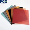 Decorative furniture glass black painted glass with safety PE film