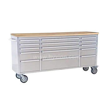 Cheap Custom Tool Cart Metal Workshop Tools 15 Drawers Heavy Tool