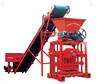 top quality cement blocks maker QT4-35 Advanced manual cement hollow/ paver block machine
