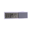 2 in 1 Digital Electronic Clock Thermometer with Suction Cup Mini Car Clock Temperature