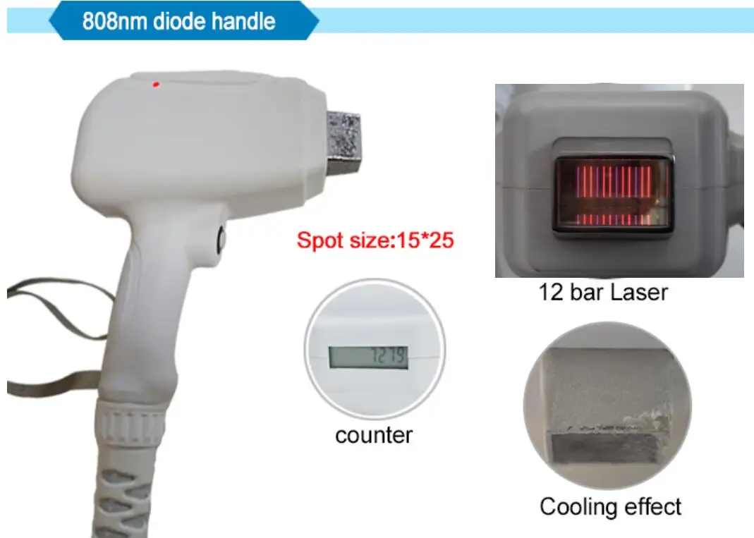 2000w Power Macrochannel Milesman Diode Laser Hair Removal Machine
