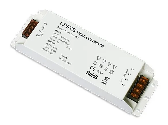 可调光 led 驱动器恒压 ac200-240v 输入 12vdc 输出 triac 可调光