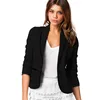 2015 Spring Fashion One Button Lapel Short Business Women Formal Coat
