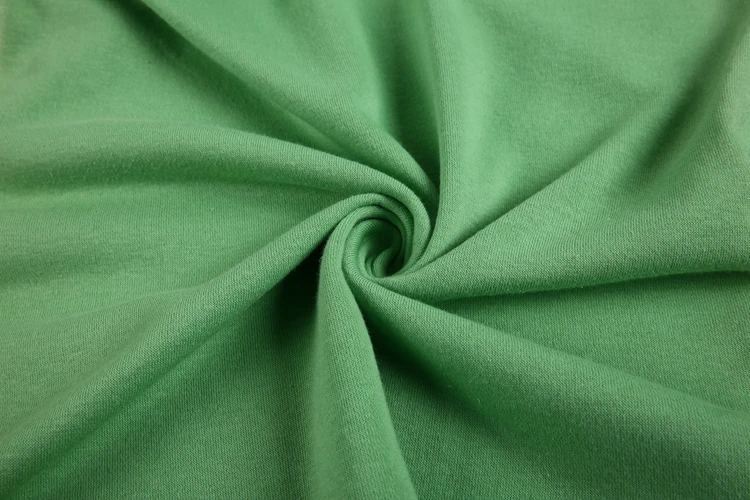 Hot Selling Knitted Soft Brushed French Terry Polyester 100 Cotton Fabric For Garment Buy