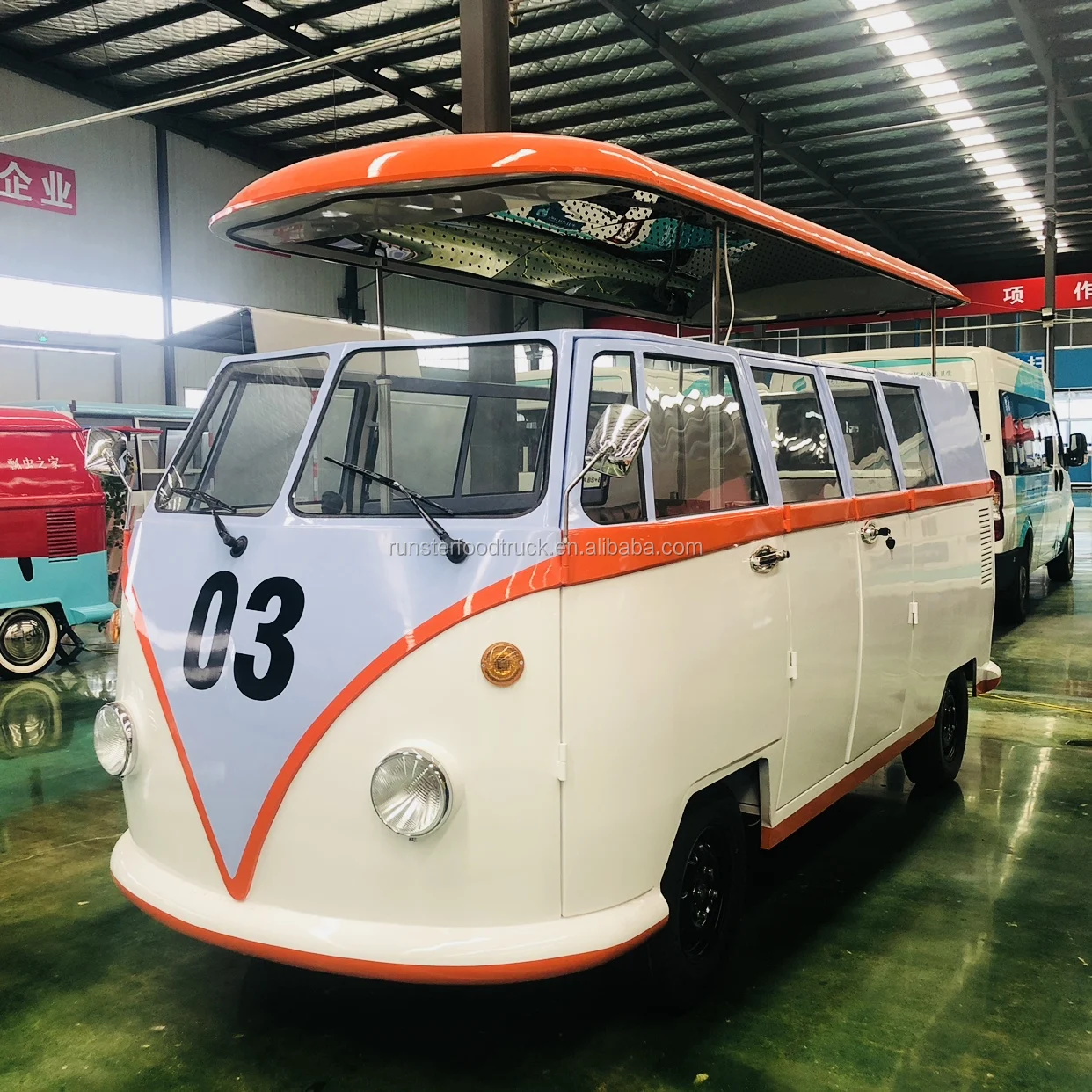 2019 New Design Vw Food Truck Ice Cream Catering Trucks Crepe Cart ...