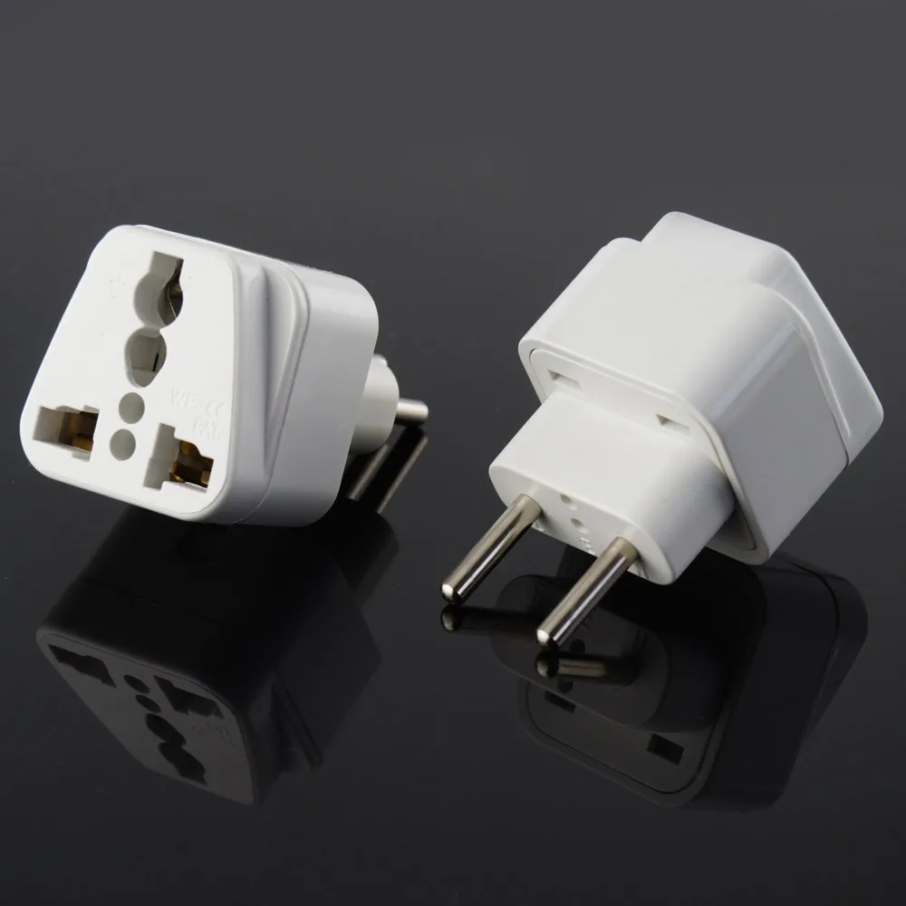 Euro 2 Pin Round Pin European Plug With Universal Socket,Multi Plug ...