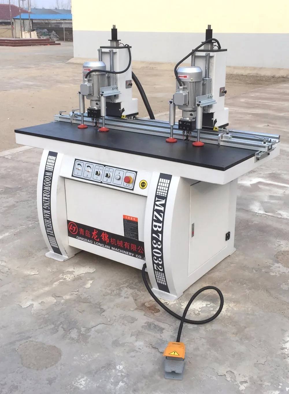 Woodworking Hinge Drilling Machine Mz73032a Two Heads Vertical Hinge