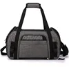 Airline Approved Pet Carrier Soft-Sided Foldable and Comfort Dog Travel Carrier Superior Ventilation