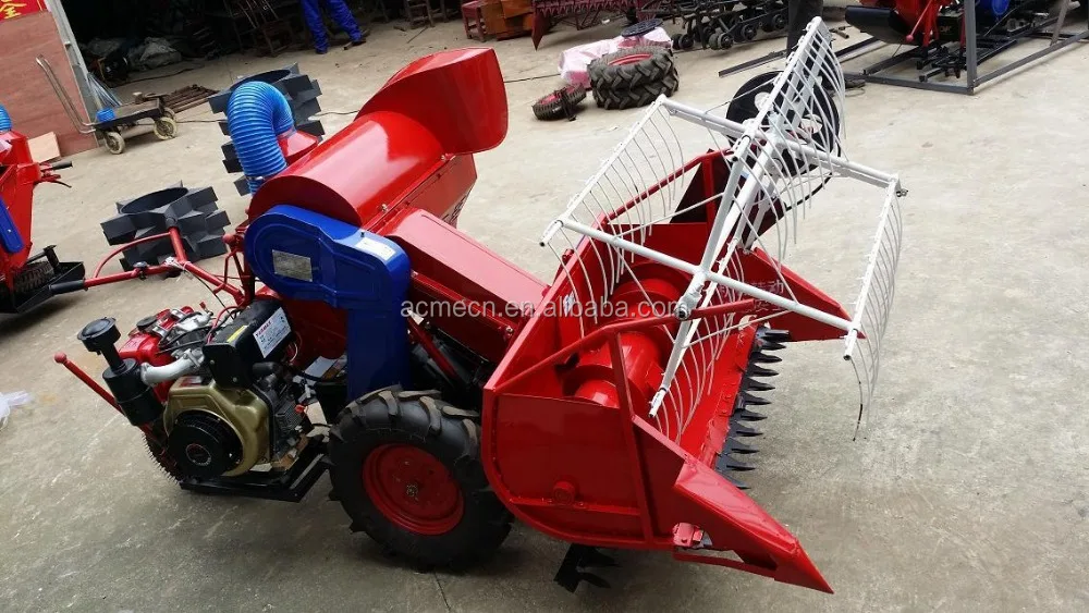 4LZ-0.6A rice wheat combine harvester 11.jpg