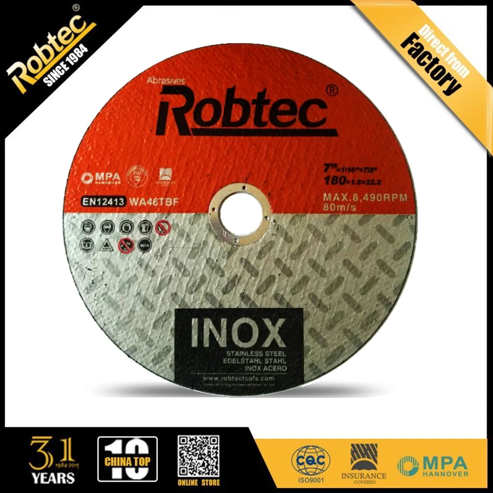 ROBTEC MPA 7'' Metal Cutting Disc With Low Price