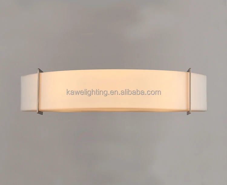 UL ETL Listed Brushed Nickel Or Chrome Long Hotel Vanity Lights For Bathroom Fixtures