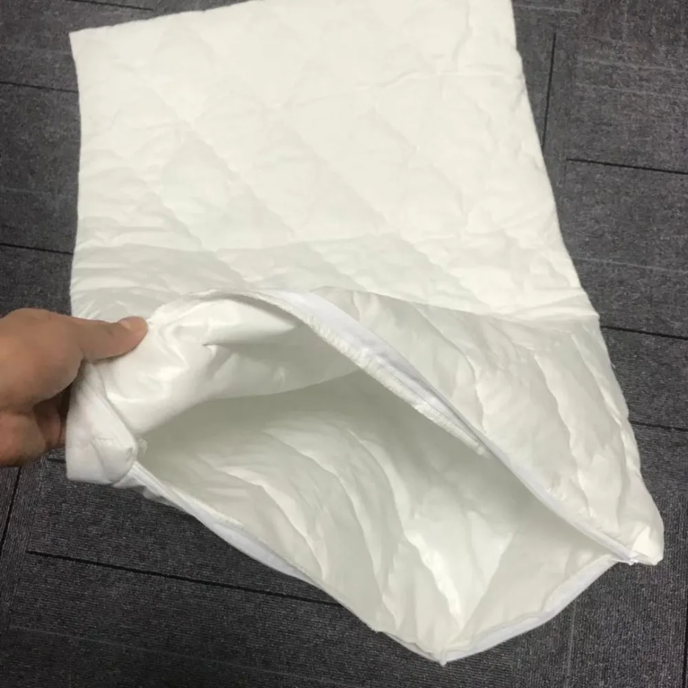 100 cotton quilted pillow protectors