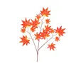 make decorative plastic artificial maple tree leaves branches