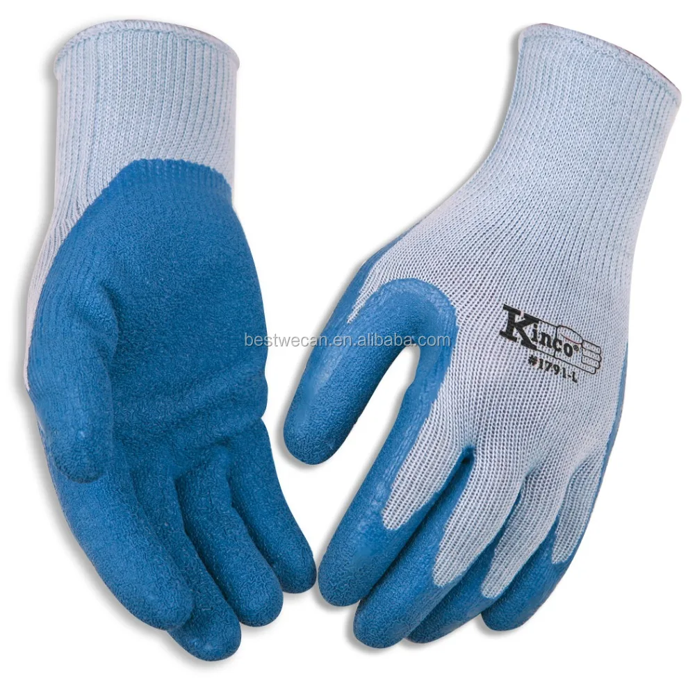 Seamless Polyester Knit With Rubber Coated Glove High Grip Glove Buy
