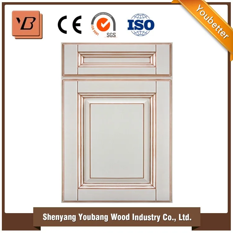 Kitchen Cabinet Door Plastic Panels - Buy Warm White Pvc Kitchen ...