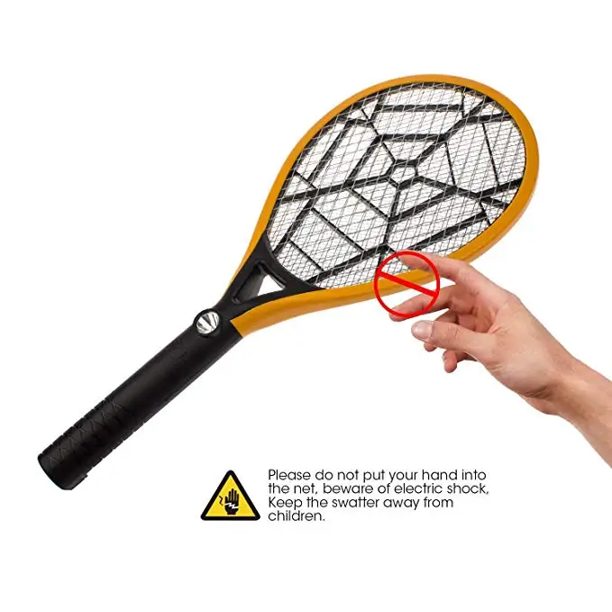 Rechargeable Bug Zapper Racket Electric Fly Swatter And Mosquito Killer