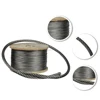 China Supplier 12mm 6X24+7FC Stainless Steel Wire Rope Made of AISI304/304L/316/316L