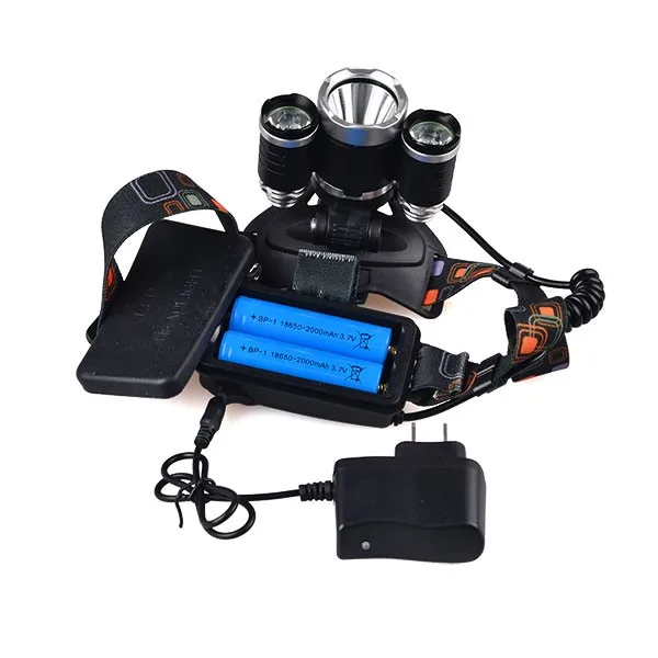 Camping Lantern Flashlight Type 4 Mode 1800 lumens Zoomable Headlamp