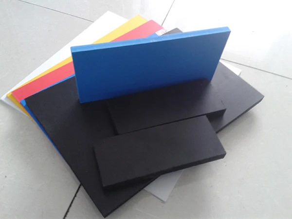 PVC Forex Foam Board PVC Celuka Foam Board For Signage Pom Plastic Plate And Rod Color