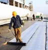 Elastomer modified asphalt copper matrix waterproof rolling material for planted roof