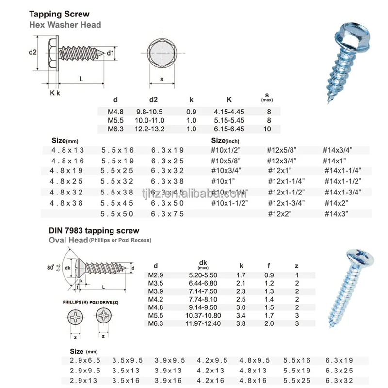 m8 hex head Stainless Steel Self Tapping Screw, View Self Tapping Screw ...